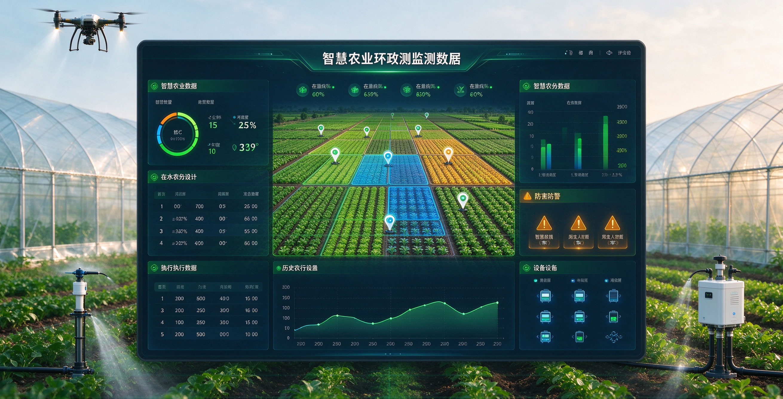 智慧农业环境监测系统案例